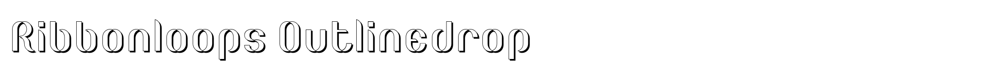 Ribbonloops Outlinedrop image